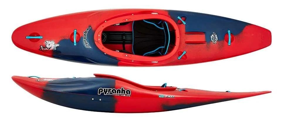 Kayak Pyranha Ripper II - Color: Rojo/Negro