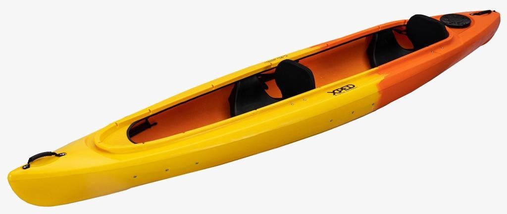 Kayak Cruiser Tandem - Color: Naranja/Amarillo