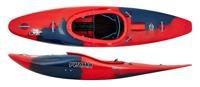 Miniatura Kayak Pyranha Ripper II - Color: Rojo/Negro