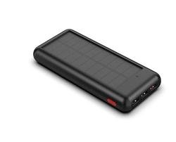 Miniatura Bateria c/ Panel Solar Externo 24000mAh