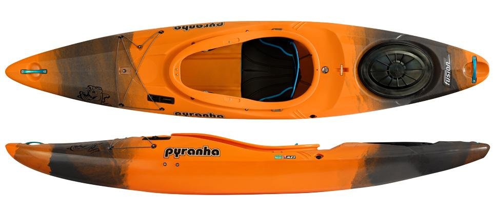 Kayak Pyranha Fusion II  - Color: Fire Ant (Naranja/Negro)