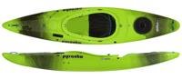 Miniatura Kayak Pyranha Fusion II  - Color: Smoking Gecko (Verde/Negro)
