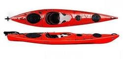 Miniatura Kayak Seabird Afjord Pro  - Color: Rojo
