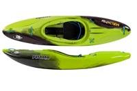 Miniatura Kayak Pyranha Machno - Color: Smocking Gecko (Verde/Negro)