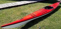 Miniatura Kayak Polaris 16 Fiberglass c/Timon -