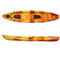 Miniatura Kayak Riviera Tandem - Color: Naranja/Amarillo